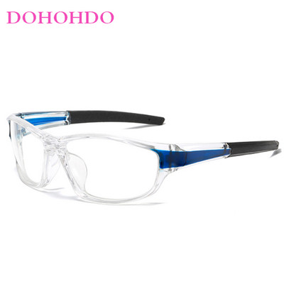 DOHOHDO prozirni okvir za računalne naočale Žene Muškarci Okrugle naočale protiv plave svjetlosti Naočale za blokiranje optičkih naočala Naočale