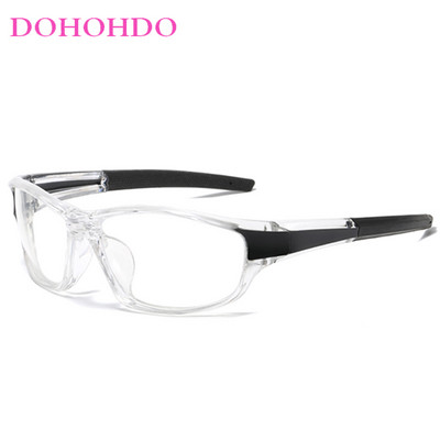 DOHOHDO prozirni okvir za računalne naočale Žene Muškarci Okrugle naočale protiv plave svjetlosti Naočale za blokiranje optičkih naočala Naočale