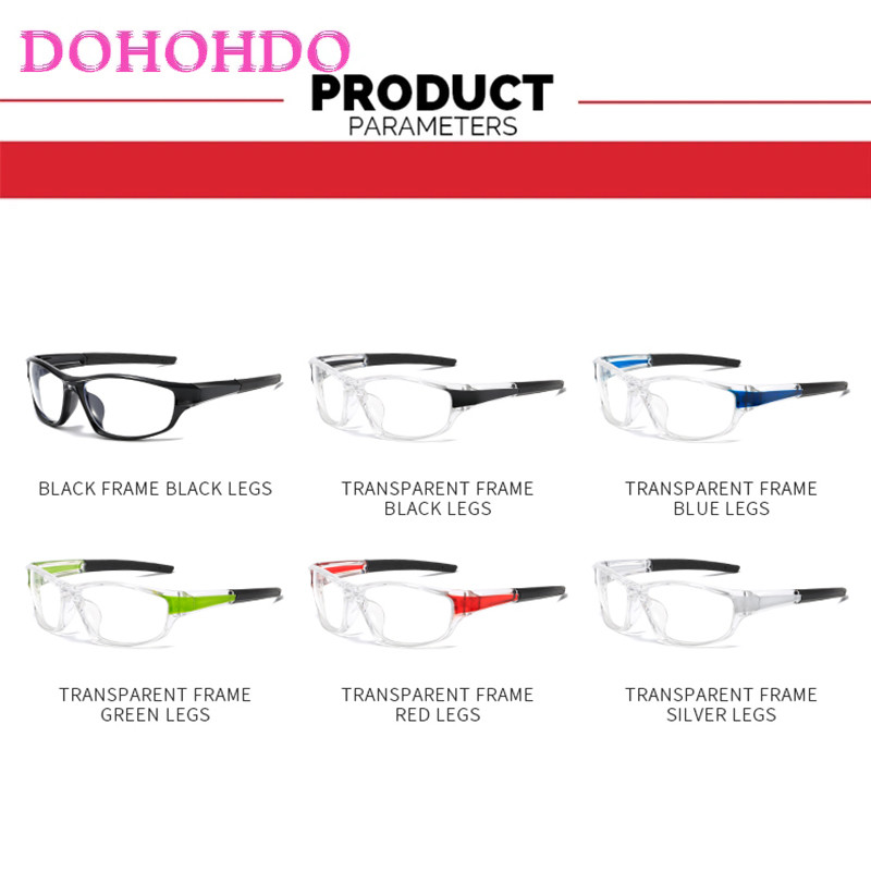 DOHOHDO prozirni okvir za računalne naočale Žene Muškarci Okrugle naočale protiv plave svjetlosti Naočale za blokiranje optičkih naočala Naočale