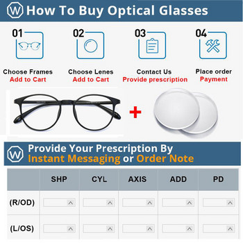 Korea Round TR90 Σκελετοί Γυαλιών για Μυωπία Συνταγογραφούμενες, Ανδρικές Γυναικείες Πλαστικό Titanium Hyperopia Optical Glasses Frame FK130