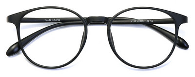 Korėjos apvalūs TR90 trumparegystės akinių rėmeliai, receptiniai vyrams, moterims plastikiniai titano hiperopijos optiniai akinių rėmeliai FK130