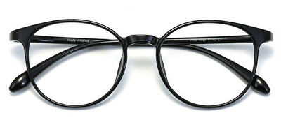 Korėjos apvalūs TR90 trumparegystės akinių rėmeliai, receptiniai vyrams, moterims plastikiniai titano hiperopijos optiniai akinių rėmeliai FK130