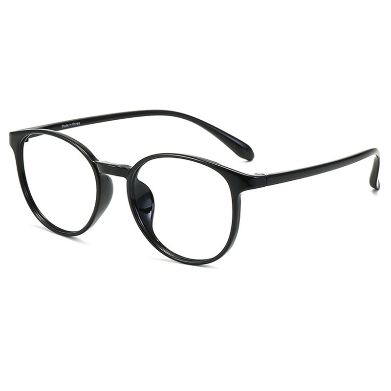 Korėjos apvalūs TR90 trumparegystės akinių rėmeliai, receptiniai vyrams, moterims plastikiniai titano hiperopijos optiniai akinių rėmeliai FK130