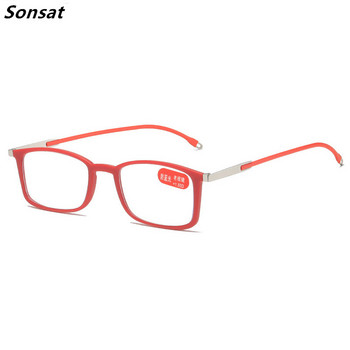 Ultra HD анти-сини очила за четене Мобилен телефон Преносими плоски очила за четене Удобни очила против умора при пресбиопия