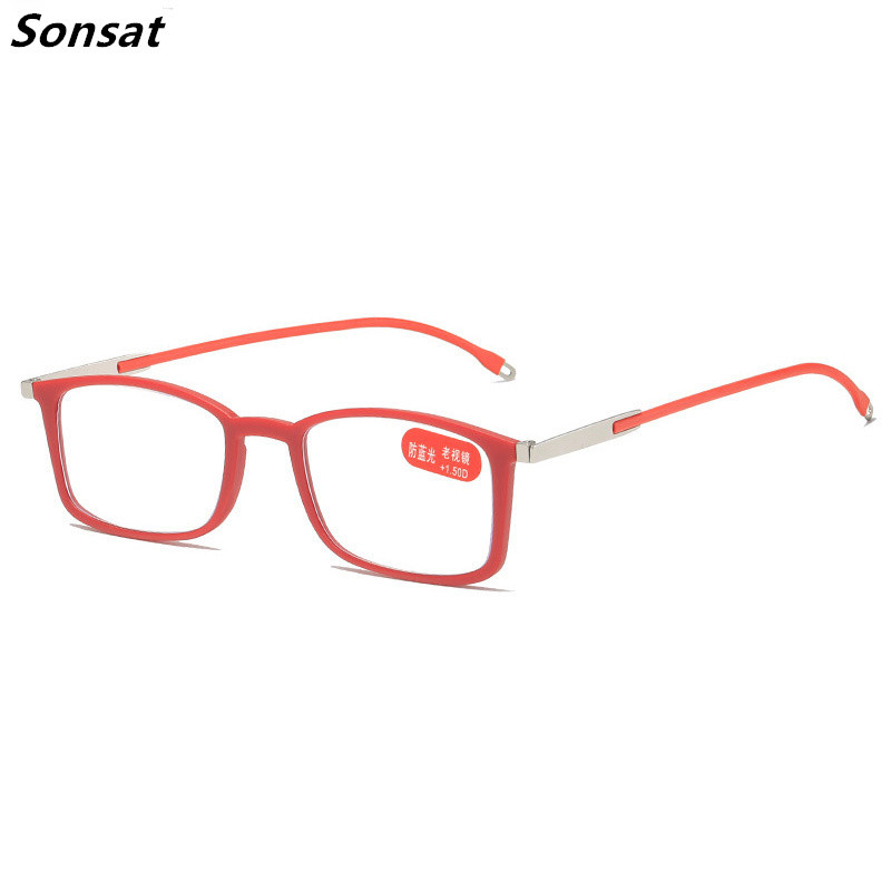 „Ultra HD“ mėlyni akiniai skaitymui mobiliesiems telefonams, nešiojamieji plokščiieji skaitymo akiniai, patogūs akiniai nuo nuovargio tolimagijai