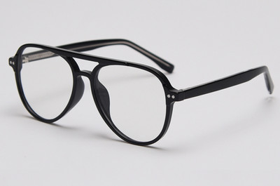 Kachawoo ochelari cu cadru mare femeie albastru ochelari optici cu blocare a luminii accesorii masculine ramă stil retro negru gri transparent