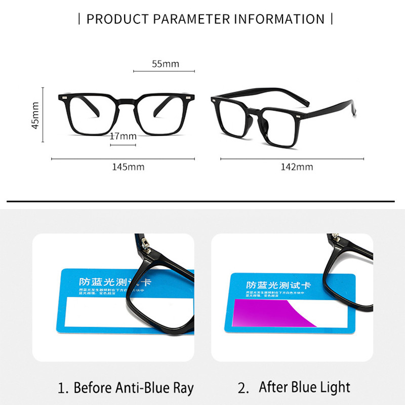 Akinių rėmeliai Optiniai receptiniai akiniai vyrams ir moterims Plastikiniai Rx-ble akiniai Plastikiniai mados stilingi akinių rėmeliai
