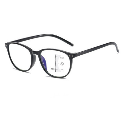 Elbru multifokalne progresivne naočale za čitanje Muškarci Žene Retro antiplave UV zaštitne naočale za čitanje Računalne naočale protiv odsjaja