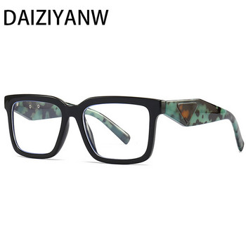 Модерни квадратни мъжки очила, блокиращи синя светлина, гейминг слънчеви очила против лъчи, дамски прозрачни модни очила