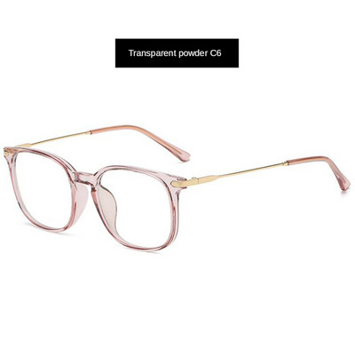 Modne naočale protiv plave svjetlosti Žene Muškarci Vintage ultra lagani kvadratni okvir Zaštita očiju Njega vida Računalne naočale GH1086