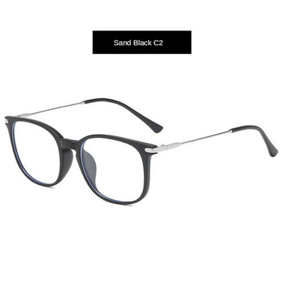 Modne naočale protiv plave svjetlosti Žene Muškarci Vintage ultra lagani kvadratni okvir Zaštita očiju Njega vida Računalne naočale GH1086