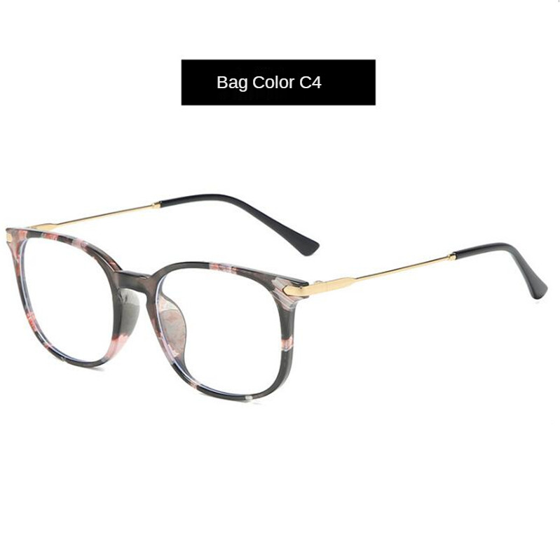 Modne naočale protiv plave svjetlosti Žene Muškarci Vintage ultra lagani kvadratni okvir Zaštita očiju Njega vida Računalne naočale GH1086