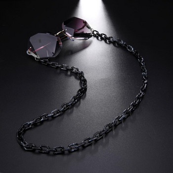Ακρυλικά γυαλιά ηλίου Γυναικεία ανδρικά αντιολισθητικά γυαλιά ανάγνωσης Γυαλιά γυαλιά μαύρη μάσκα Κορδόνι κρεμαστό λαιμό λουράκι γυαλιών