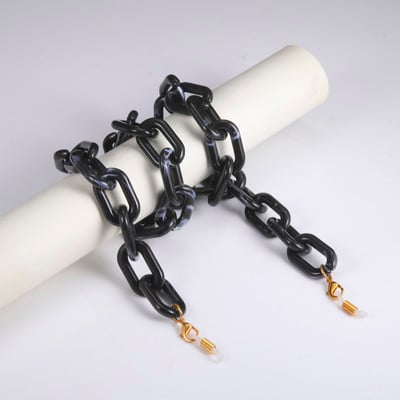 Ακρυλικά γυαλιά ηλίου Γυναικεία ανδρικά αντιολισθητικά γυαλιά ανάγνωσης Γυαλιά γυαλιά μαύρη μάσκα Κορδόνι κρεμαστό λαιμό λουράκι γυαλιών