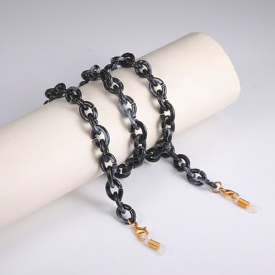 Ακρυλικά γυαλιά ηλίου Γυναικεία ανδρικά αντιολισθητικά γυαλιά ανάγνωσης Γυαλιά γυαλιά μαύρη μάσκα Κορδόνι κρεμαστό λαιμό λουράκι γυαλιών