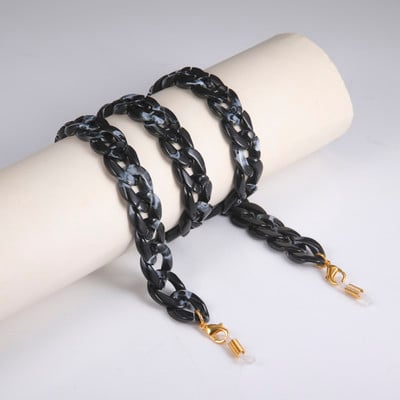 Ακρυλικά γυαλιά ηλίου Γυναικεία ανδρικά αντιολισθητικά γυαλιά ανάγνωσης Γυαλιά γυαλιά μαύρη μάσκα Κορδόνι κρεμαστό λαιμό λουράκι γυαλιών