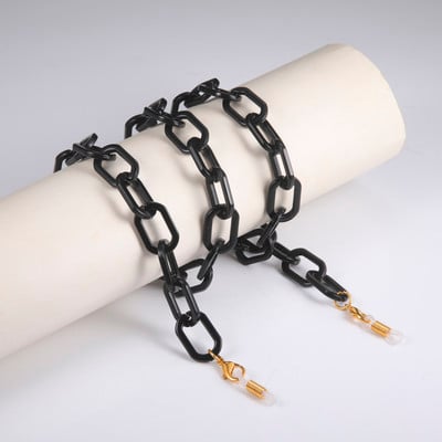 Ακρυλικά γυαλιά ηλίου Γυναικεία ανδρικά αντιολισθητικά γυαλιά ανάγνωσης Γυαλιά γυαλιά μαύρη μάσκα Κορδόνι κρεμαστό λαιμό λουράκι γυαλιών