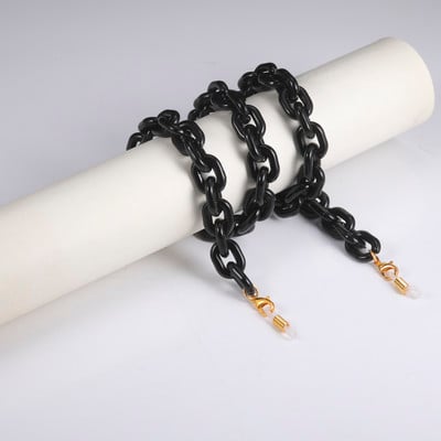 Ακρυλικά γυαλιά ηλίου Γυναικεία ανδρικά αντιολισθητικά γυαλιά ανάγνωσης Γυαλιά γυαλιά μαύρη μάσκα Κορδόνι κρεμαστό λαιμό λουράκι γυαλιών