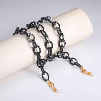 Ακρυλικά γυαλιά ηλίου Γυναικεία ανδρικά αντιολισθητικά γυαλιά ανάγνωσης Γυαλιά γυαλιά μαύρη μάσκα Κορδόνι κρεμαστό λαιμό λουράκι γυαλιών