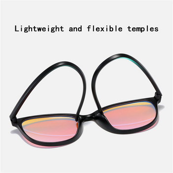 Очила Zilead за хора с червено-зелена далтонизъм и цветова слабост TR90 Спортна рамка Лещи с двустранно покритие