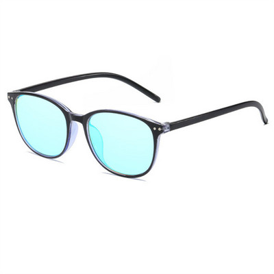 Zilead brilles cilvēkiem ar sarkani zaļu krāsu aklumu daltonismu un krāsu vājumu TR90 sporta rāmja divpusēja pārklājuma lēcas