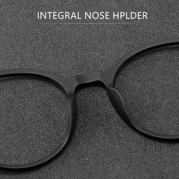 Свръхлека титаниева сплав TR90 Очила за късогледство Ретро кръгли оптични диоптрични рамки за очила за мъже и жени H3050