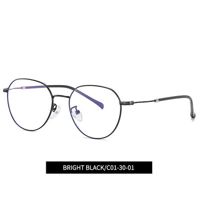 Poligon Metalni okvir za naočale protiv plave svjetlosti Žene Muškarci Računalne igre Naočale Naočale Optički okvir za naočale