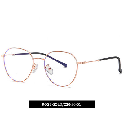 Poligon Metalni okvir za naočale protiv plave svjetlosti Žene Muškarci Računalne igre Naočale Naočale Optički okvir za naočale