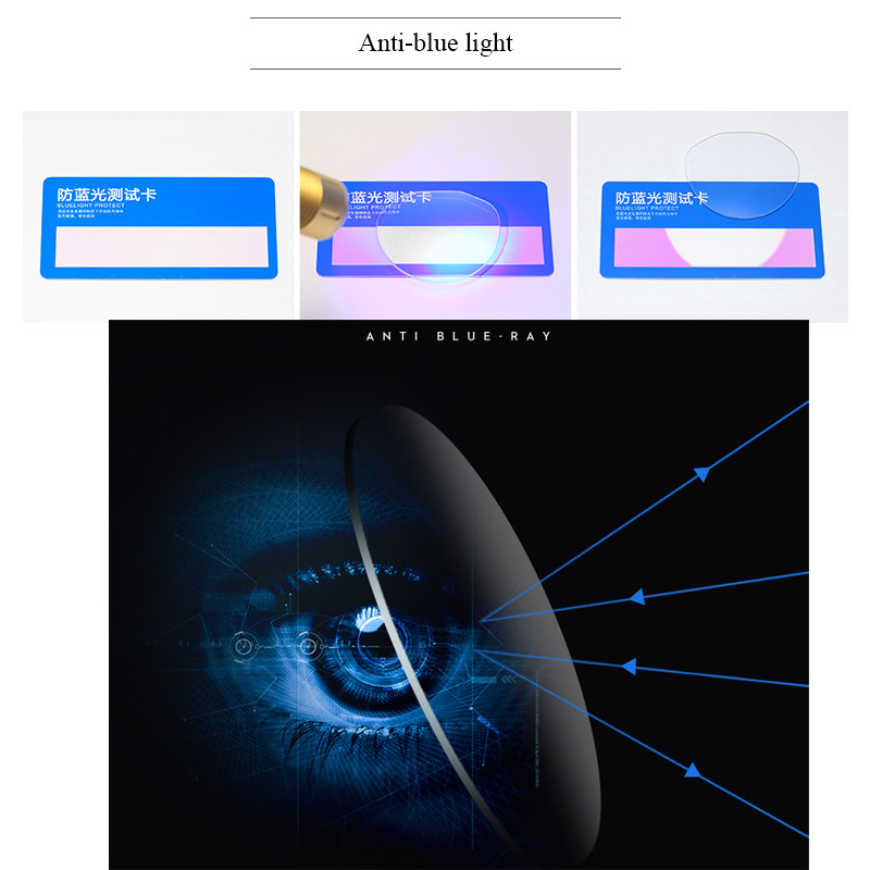 Poligon Metalni okvir za naočale protiv plave svjetlosti Žene Muškarci Računalne igre Naočale Naočale Optički okvir za naočale