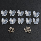 Super mekana zračna komora Silikonski jastučići za nos za optičke naočale Jastučić za nos Vijci Odvijač