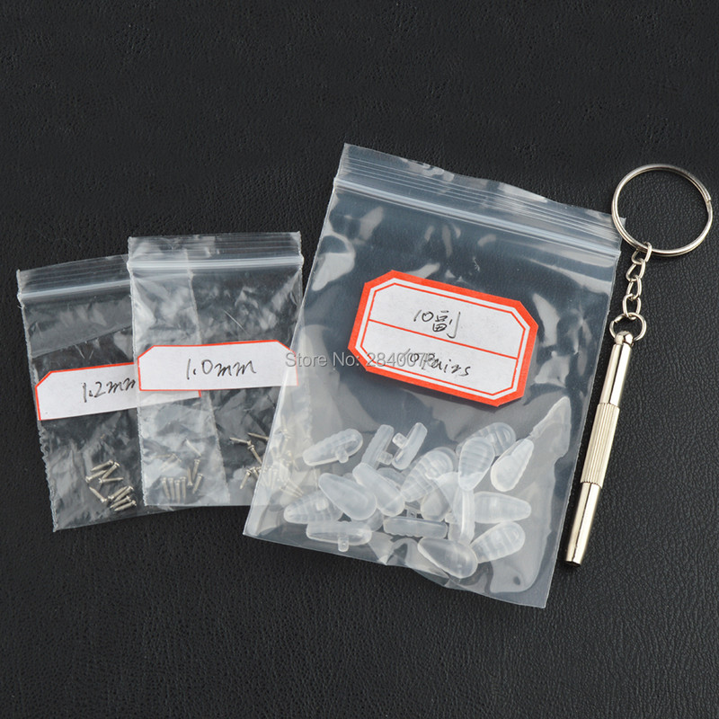 Super mekana zračna komora Silikonski jastučići za nos za optičke naočale Jastučić za nos Vijci Odvijač