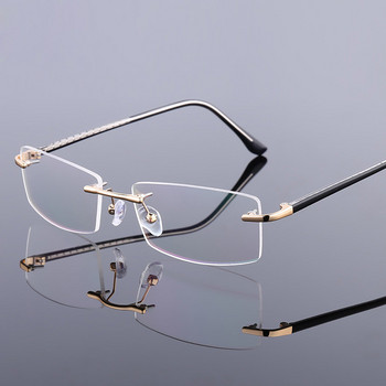 Επαγγελματικά γυαλιά iboode Ultralight Alloy Rimless Classic Ανδρικά Γυναικεία Γυαλιά Γυαλιά Γυαλιά Γυαλιά Unisex Flat Mirror