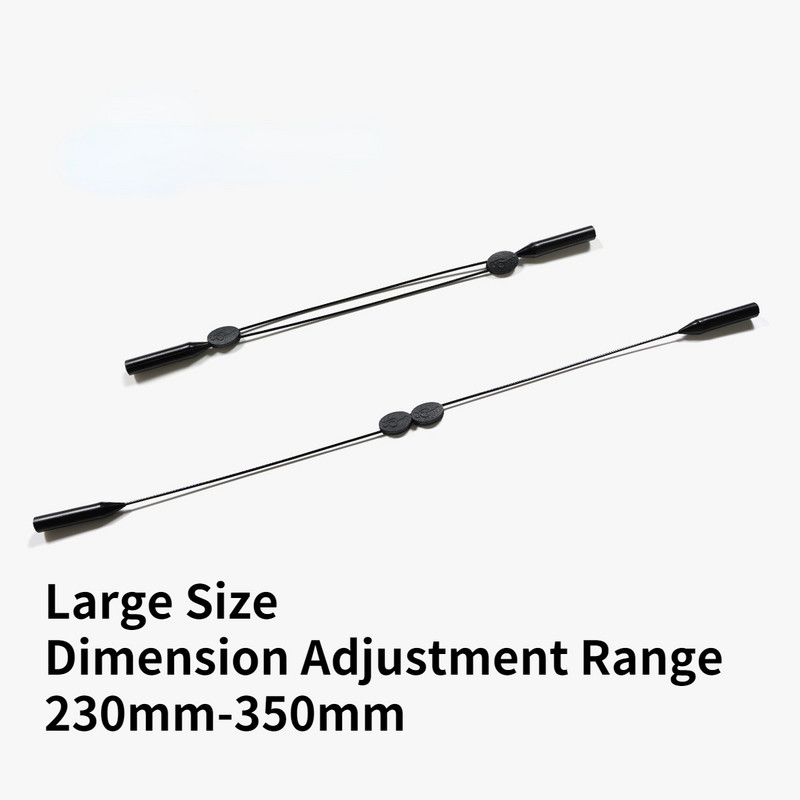 Reguliuojami akinių dirželiai Silikoniniai neslystantys akinių virvelė, sportinių akinių virvelė vyrams, moterys, vaikai