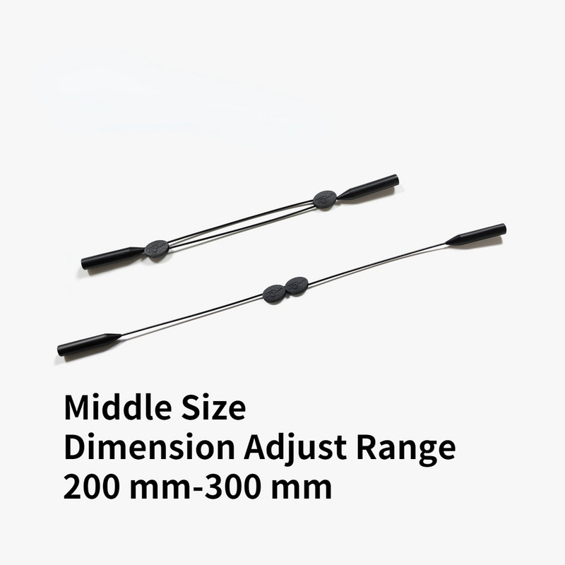 Reguliuojami akinių dirželiai Silikoniniai neslystantys akinių virvelė, sportinių akinių virvelė vyrams, moterys, vaikai