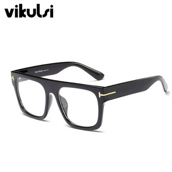 Винтидж квадратни очила Мъжки рамки за очила Ретро оптични очила Том Рамки за прозрачни лещи Очила за четене Очила
