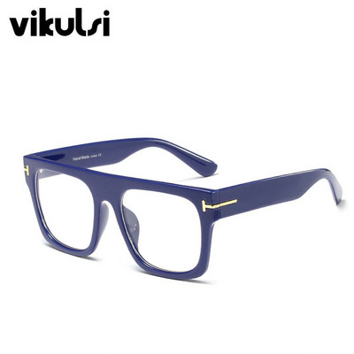 Vintage četvrtaste naočale Naočale s muškim okvirom Retro Tom okvir za optičke naočale Prozirne leće Naočale za čitanje Naočale