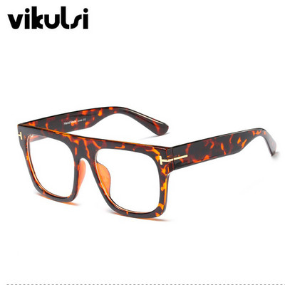 Vintage četvrtaste naočale Naočale s muškim okvirom Retro Tom okvir za optičke naočale Prozirne leće Naočale za čitanje Naočale