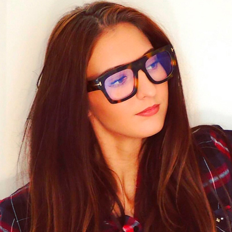 Vintage četvrtaste naočale Naočale s muškim okvirom Retro Tom okvir za optičke naočale Prozirne leće Naočale za čitanje Naočale