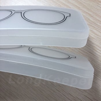 LongKeeper 1 бр. Clip On Glasses Lens Box Аксесоари за очила за мъже, жени, калъф за очила, леки слънчеви очила, капак на обектива