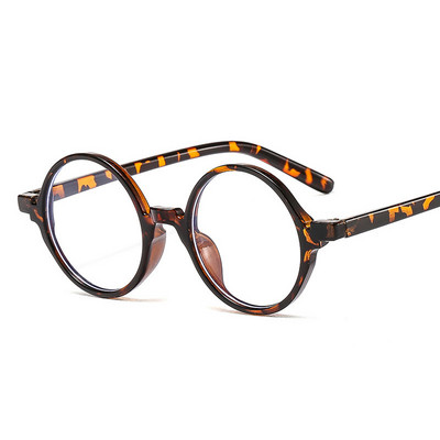 Elbru Personalizirani okrugli okviri za naočale Ultralagane naočale s prozirnim staklima protiv plave svjetlosti Klasične jednostavne naočale za muškarce Žene