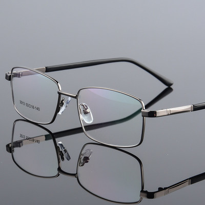 UVLAIK muški okvir za naočale od legure titana 2022 Debeli pozlaćeni metalni okvir za naočale muške kvadratne dioptrijske naočale