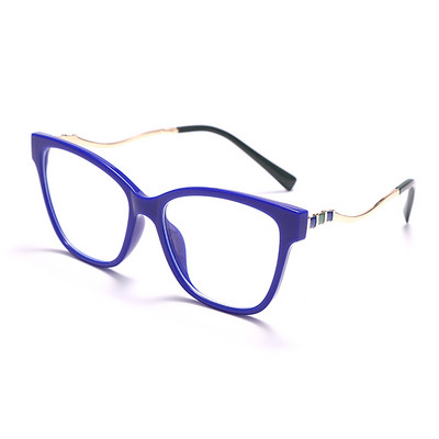 JASPEER Trendy Cat Eye naočale koje blokiraju plavu svjetlost Ženske TR90 Računalne naočale Muške četvrtaste vintage optičke okvire Naočale