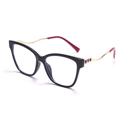 JASPEER Trendy Cat Eye naočale koje blokiraju plavu svjetlost Ženske TR90 Računalne naočale Muške četvrtaste vintage optičke okvire Naočale