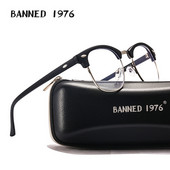 BANNED 1976 Noi ochelari retro bărbați anti-radiații laser albastru oboseală lentile cadru ochelari de vedere femei rotunzi ochelari Oculos Feminino