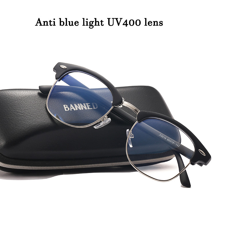 BANNED 1976 Noi ochelari retro bărbați anti-radiații laser albastru oboseală lentile cadru ochelari de vedere femei rotunzi ochelari Oculos Feminino