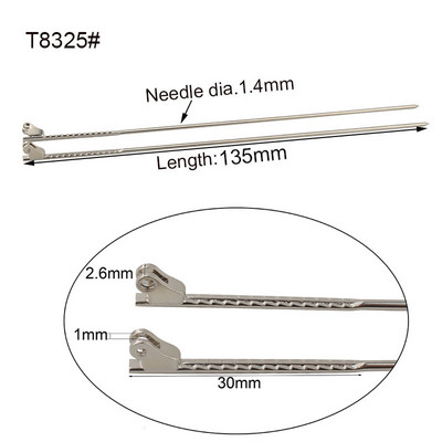 10 porų Metaliniai akiniai akinių vyrių anga Metaliniai akiniai akiniai strypeliai adatiniai akiniai taisymo priedas