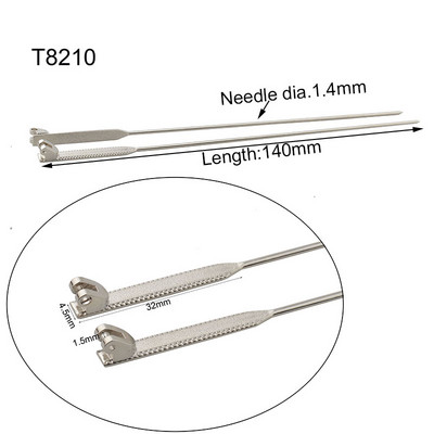10 porų Metaliniai akiniai akinių vyrių anga Metaliniai akiniai akiniai strypeliai adatiniai akiniai taisymo priedas