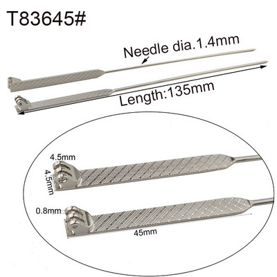 10 porų Metaliniai akiniai akinių vyrių anga Metaliniai akiniai akiniai strypeliai adatiniai akiniai taisymo priedas