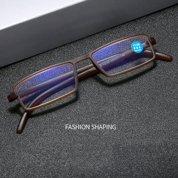 Zilead Γυαλιά ανάγνωσης Υπερελαφριά Μικρά Τετράγωνα Γυαλιά Πρεσβυωπίας Γυναικεία Ανδρικά Συνταγογραφούμενα Οπτικά Γυαλιά Διόπτρες+100 έως+400
