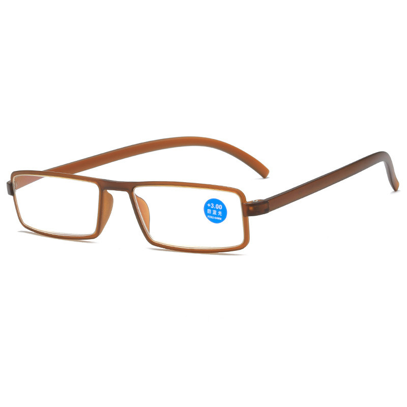 Zilead olvasószemüvegek ultrakönnyű kis négyzet alakú presbyopia szemüvegek női férfiak vényköteles optikai szemüvegek Dioptria+100-+400